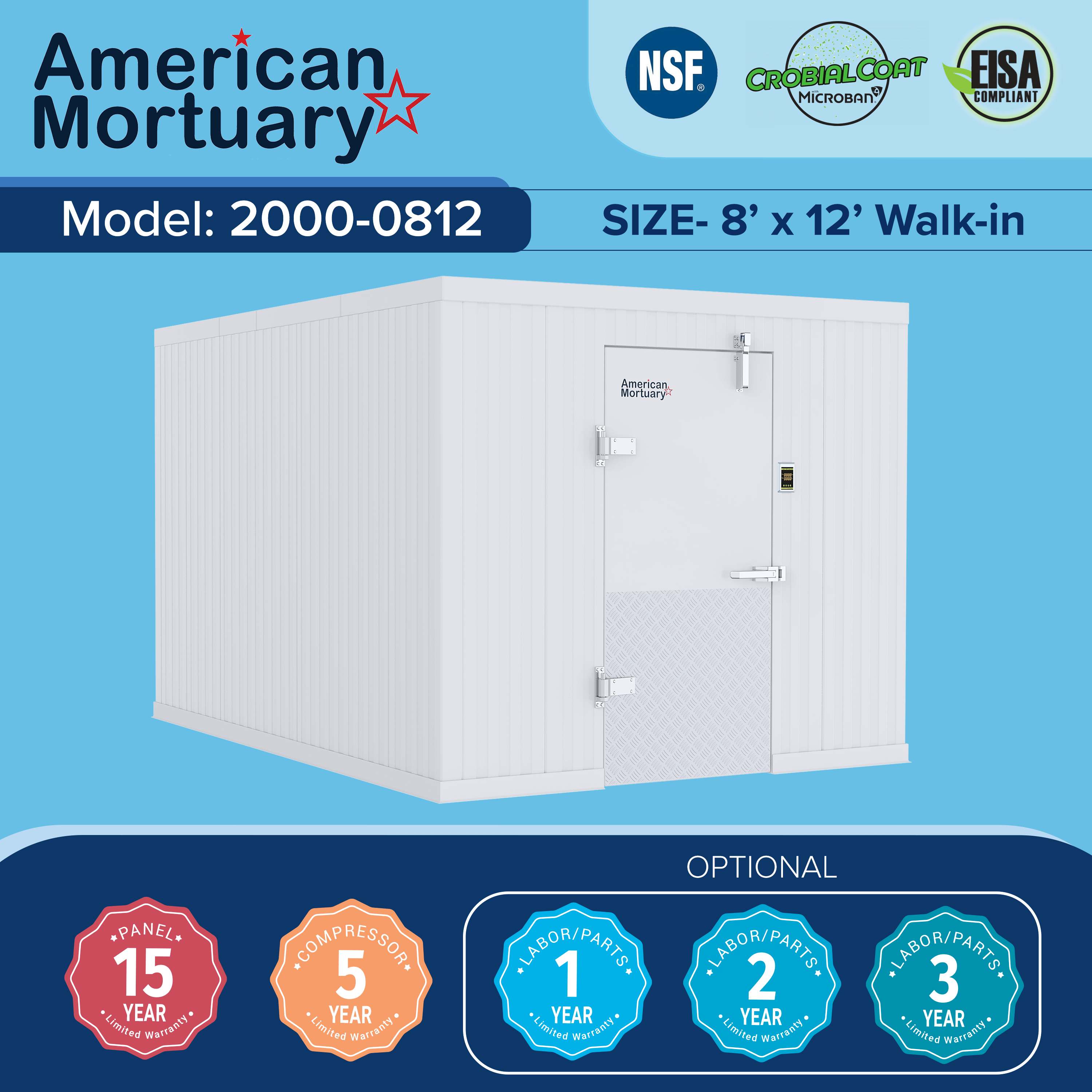Georgia Morgue Coolers & Mortuary Coolers – American-Made Cold Storage Delivered Statewide - American Mortuary Coolers & Equipments