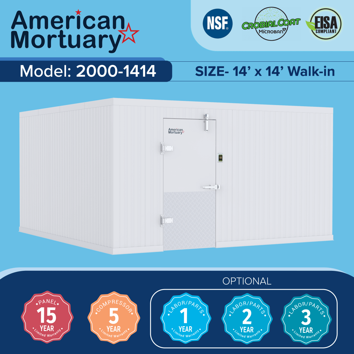 LEER Walk-In Coolers vs American Mortuary Coolers — The True Authority in Mortuary Refrigeration - American Mortuary Coolers & Equipments