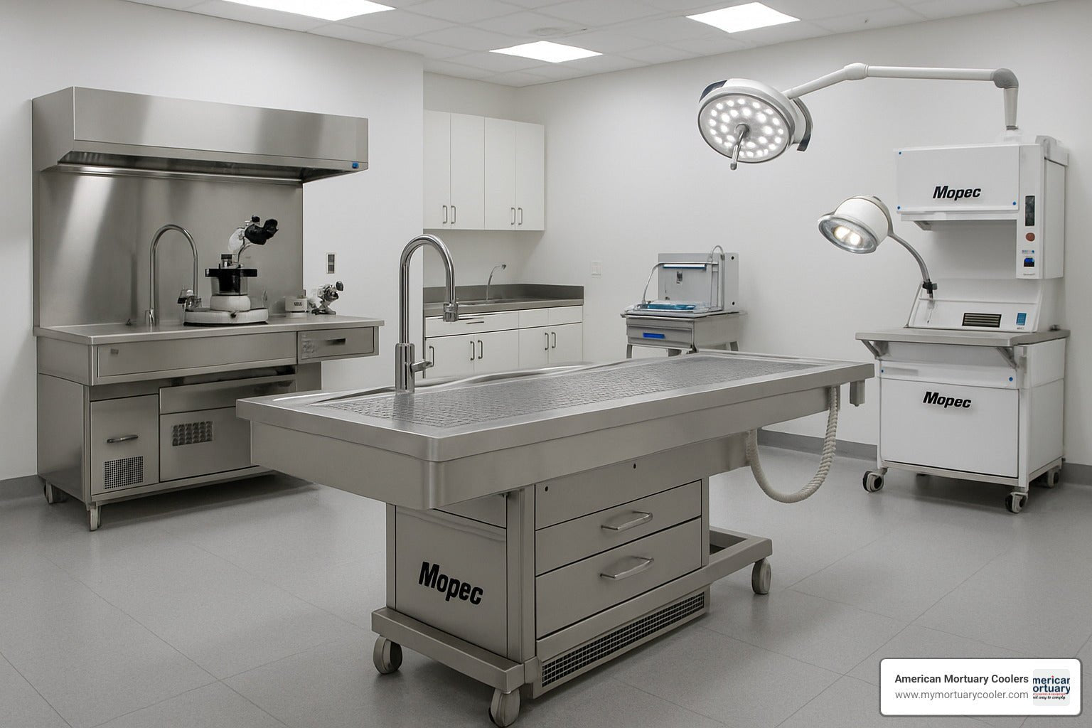 Mopec Products 101: Everything You Need to Know - American Mortuary Coolers & Equipments