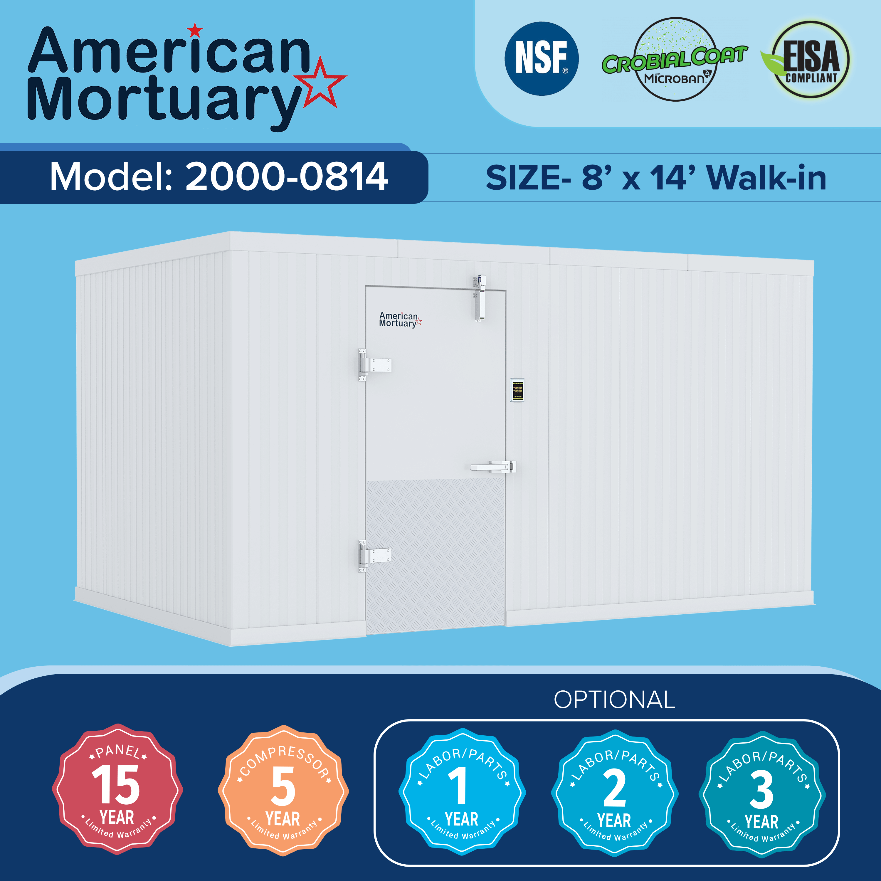 Wisconsin Morgue Coolers & Mortuary Coolers – Reliable American-Made Cold Storage - American Mortuary Coolers & Equipments