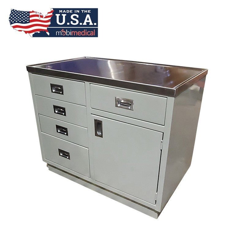 Budget - Friendly Stainless Veterinary Exam Table - Mode 1400 - EVT - American Mortuary Coolers & Equipments