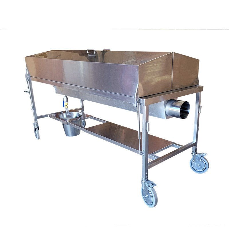 Covered Autopsy Dissection Table – Vented| Model 1035 - 06DT - V - American Mortuary Coolers & Equipments