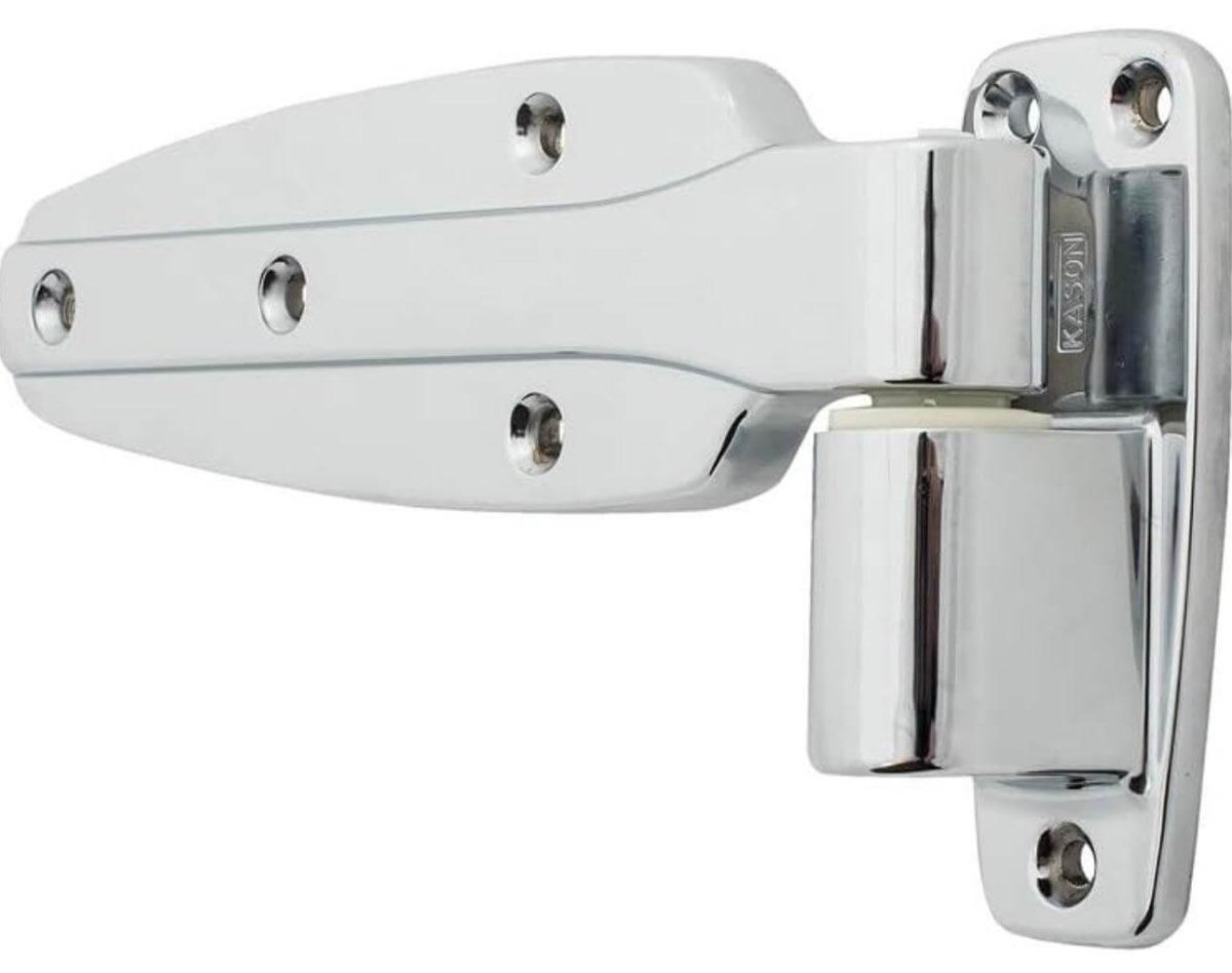 Kason 1245 Cam - Rise Hinge – 1 - 1/4
