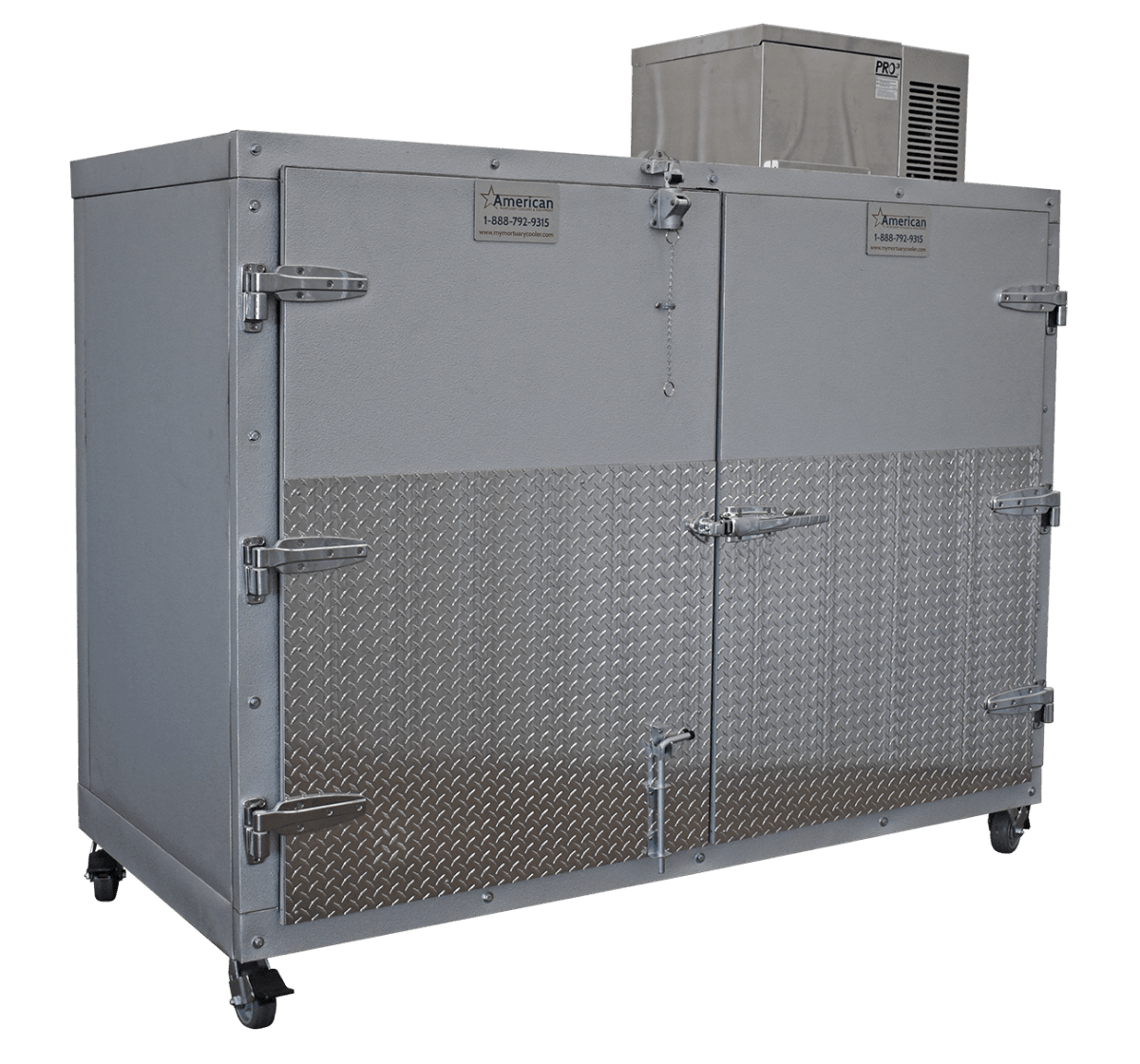 American 3BX - SL Mortuary Cooler: Durable, Reliable, Side - Loading Unit - American Mortuary Coolers & Equipments